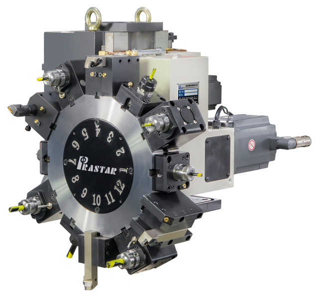 Y-axis live tooling disc turret TCSDY-80-12