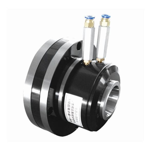 Front-mounted hollow collet chuck