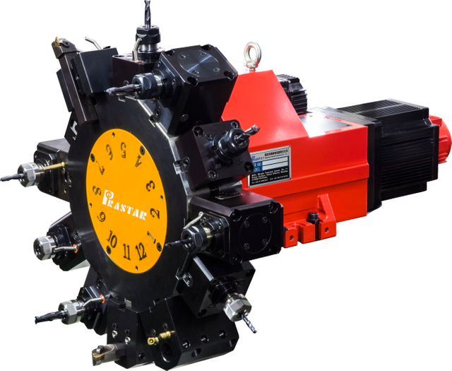 Live tooling disc turret TCSD-80-12T