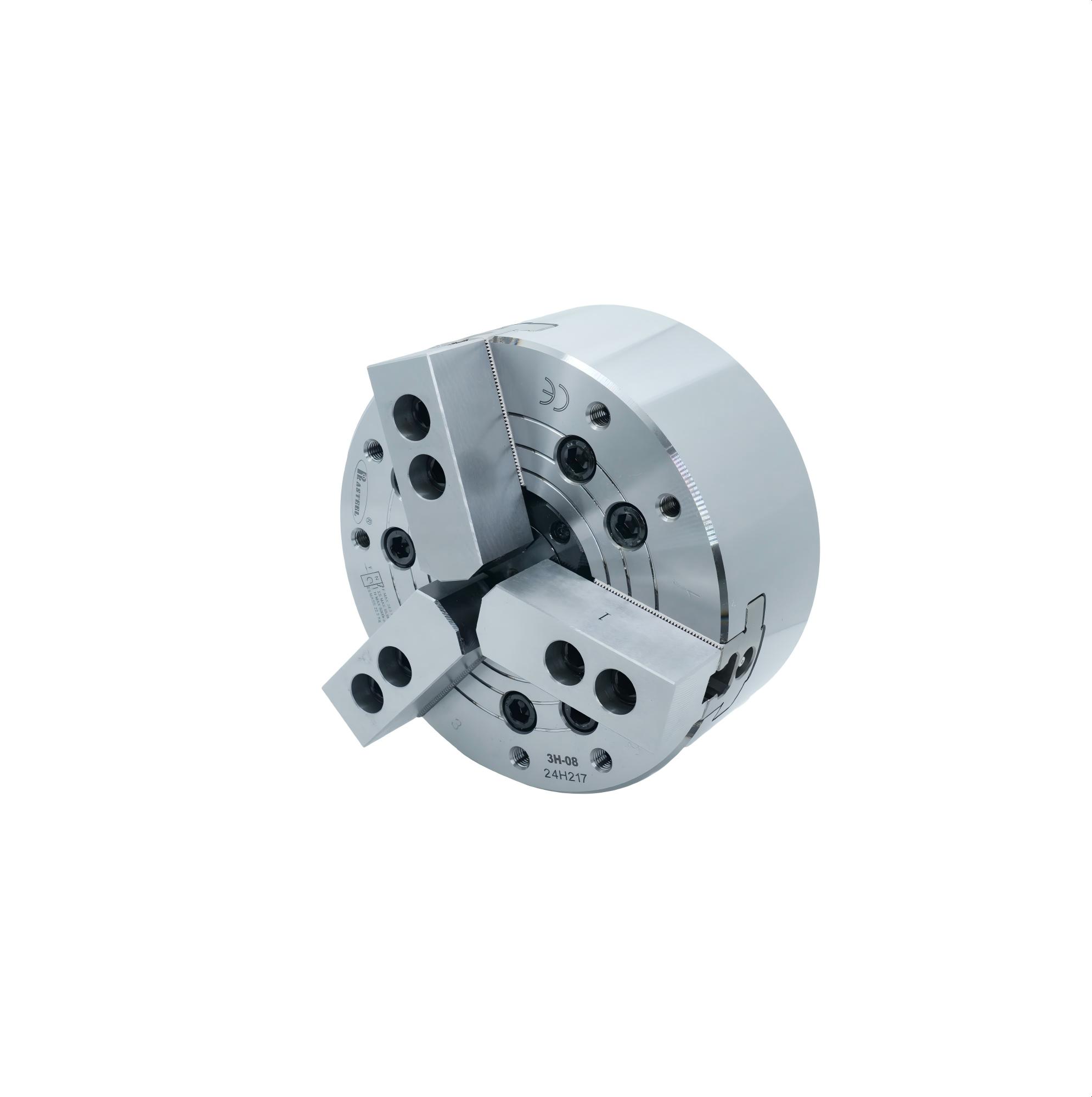 Hollow three-jaw power Chuck